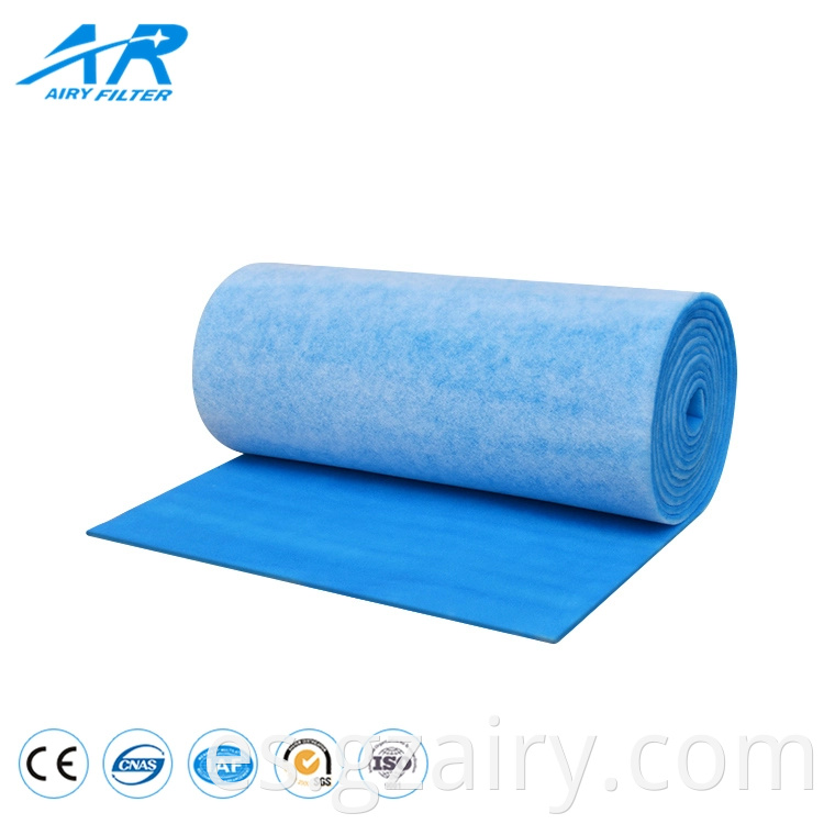 Airy Hepa Hepa Blue y White Cartridge Filter Uso para la cabina de spray